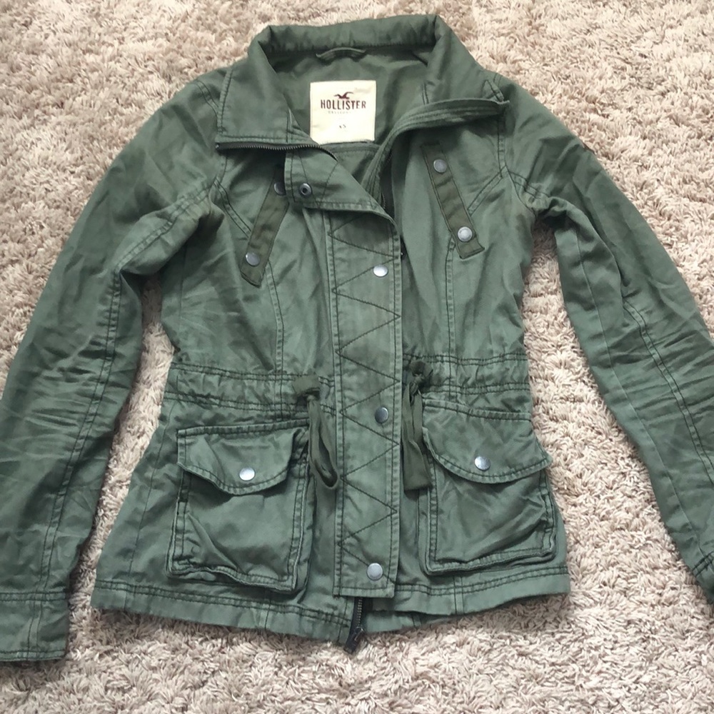 Hollister Green Jacket
